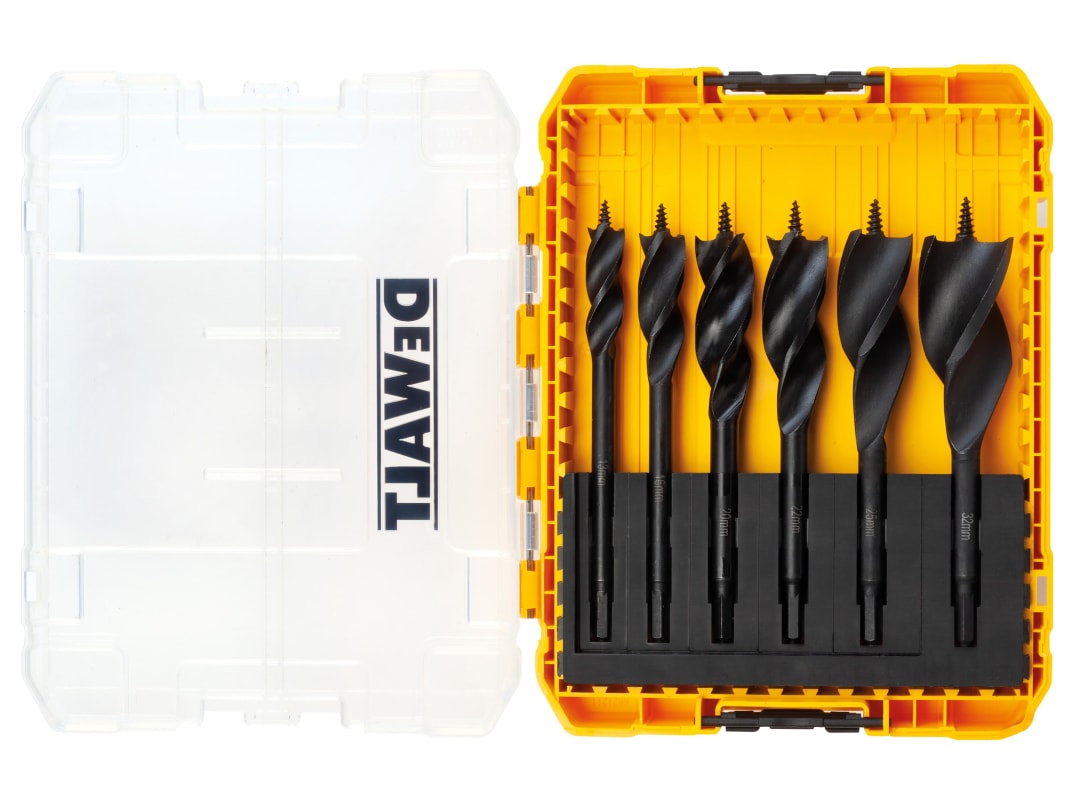 DEWALT Power Tools DT90238 Extreme Tri-Flute Spade Bit Set, 6 Piece DT90238-QZ