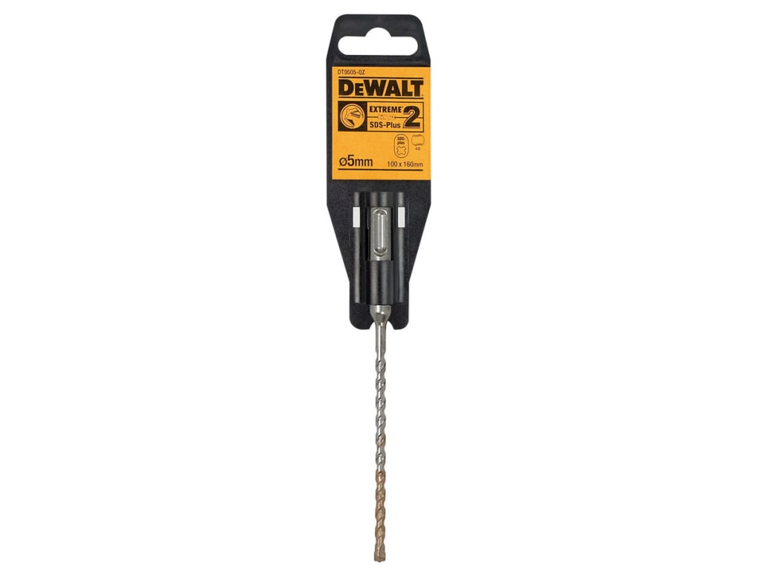 DEWALT Power Tools SDS Plus EXTREME 2® Drill Bit 5 x 160mm DT9505-QZ