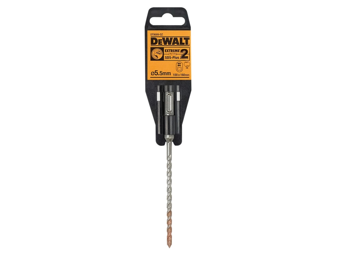 DEWALT Power Tools SDS Plus EXTREME 2® Drill Bit 5.5 x 160mm DT9509-QZ