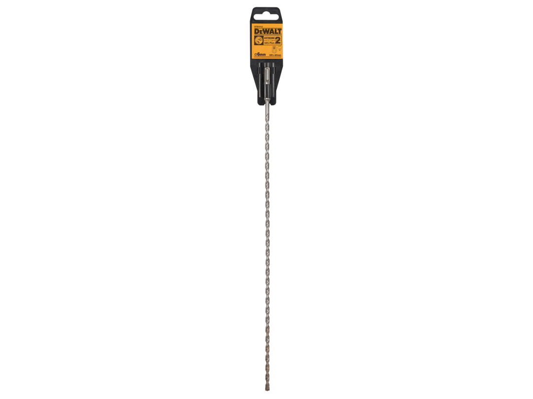 DEWALT Power Tools SDS Plus EXTREME 2® Drill Bit 6 x 460mm DT9518-QZ
