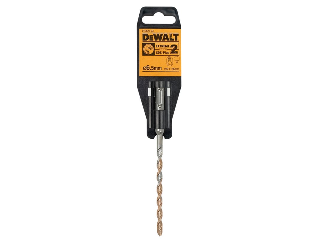DEWALT Power Tools SDS Plus EXTREME 2® Drill Bit 6.5 x 160mm DT9520-QZ