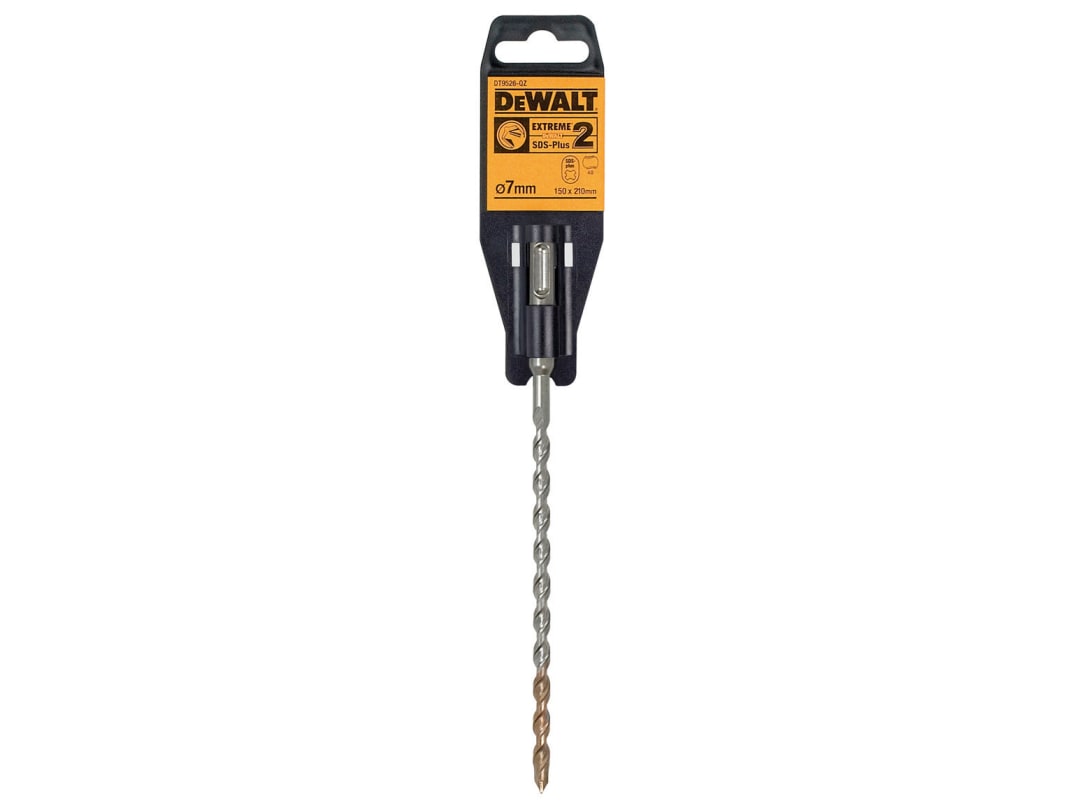 DEWALT Power Tools SDS Plus EXTREME 2® Drill Bit 7 x 210mm DT9526-QZ