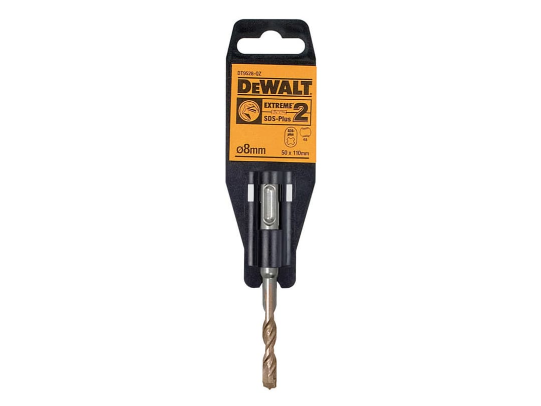 DEWALT Power Tools SDS Plus EXTREME 2® Drill Bit 8 x 110mm DT9528-QZ