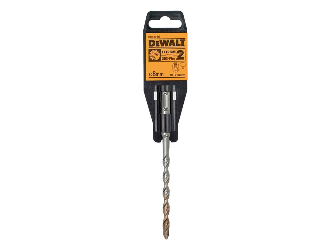 DEWALT Power Tools SDS Plus EXTREME 2® Drill Bit 8 x 160mm DT9529-QZ