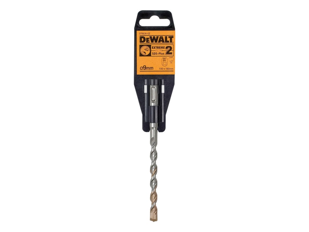 DEWALT Power Tools SDS Plus EXTREME 2® Drill Bit 9 x 160mm DT9536-QZ