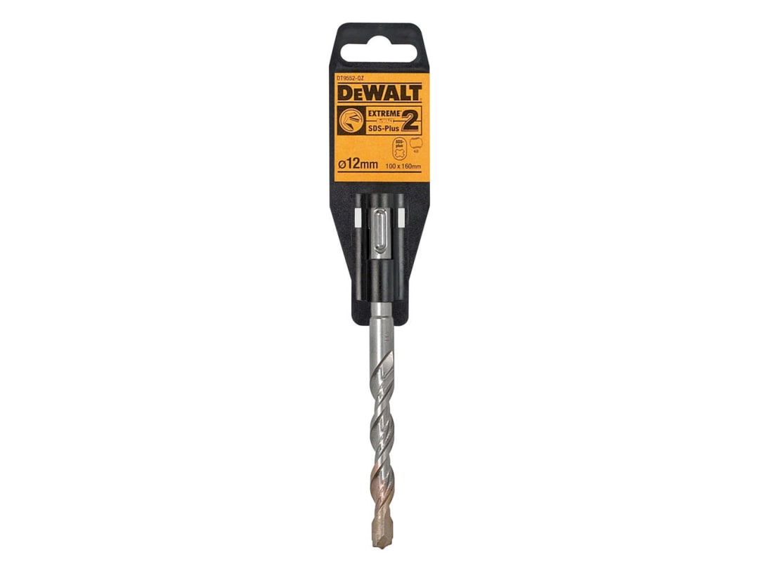 DEWALT Power Tools SDS Plus EXTREME 2® Drill Bit 12 x 160mm DT9552-QZ