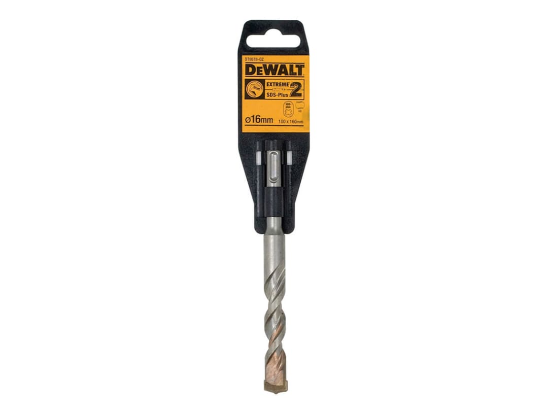 DEWALT Power Tools SDS Plus EXTREME 2® Drill Bit 16 x 160mm DT9578-QZ