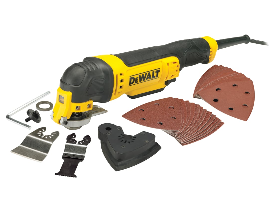 DEWALT Power Tools DWE315B Corded Multi-Tool with Bag 300W 240V DWE315B-GB