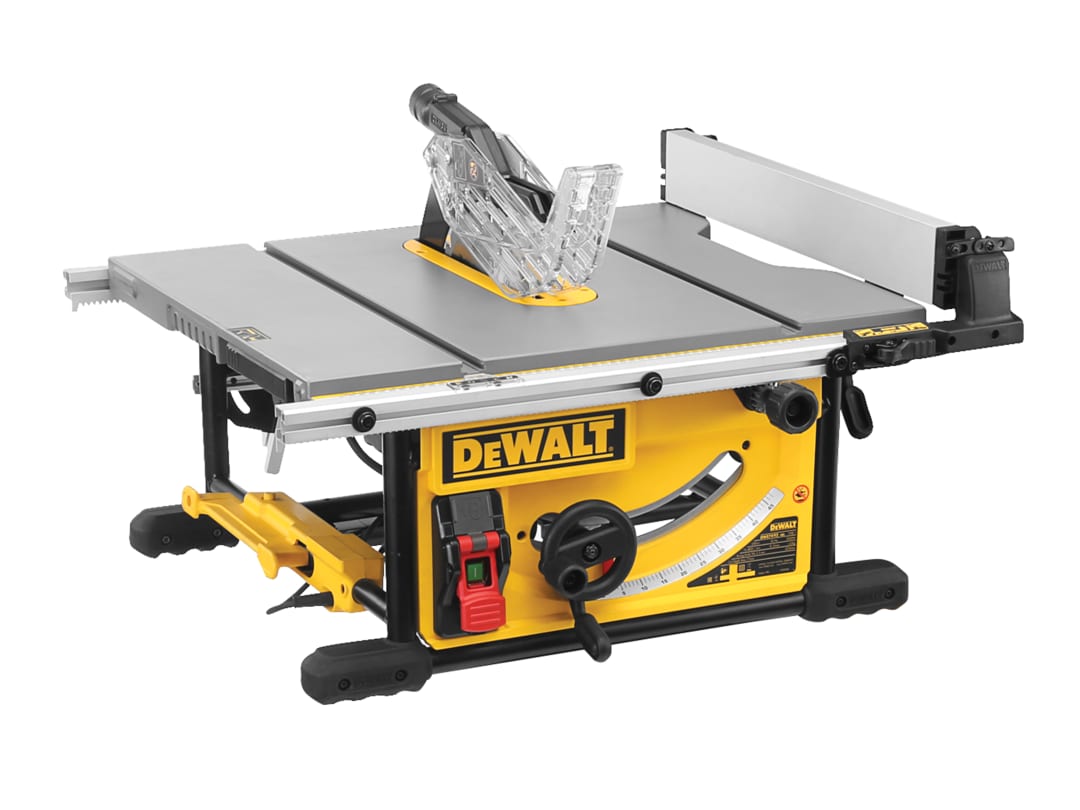 DEWALT Power Tools DWE7492 250mm Portable Table Saw 2000W 240V DWE7492-GB