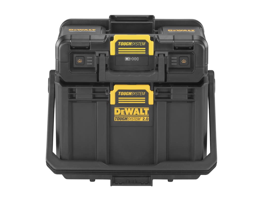 DEWALT Storage TOUGHSYSTEM™ 2.0 Task Box & Adjustable Work Light 18V Bare Unit DWST08061-1