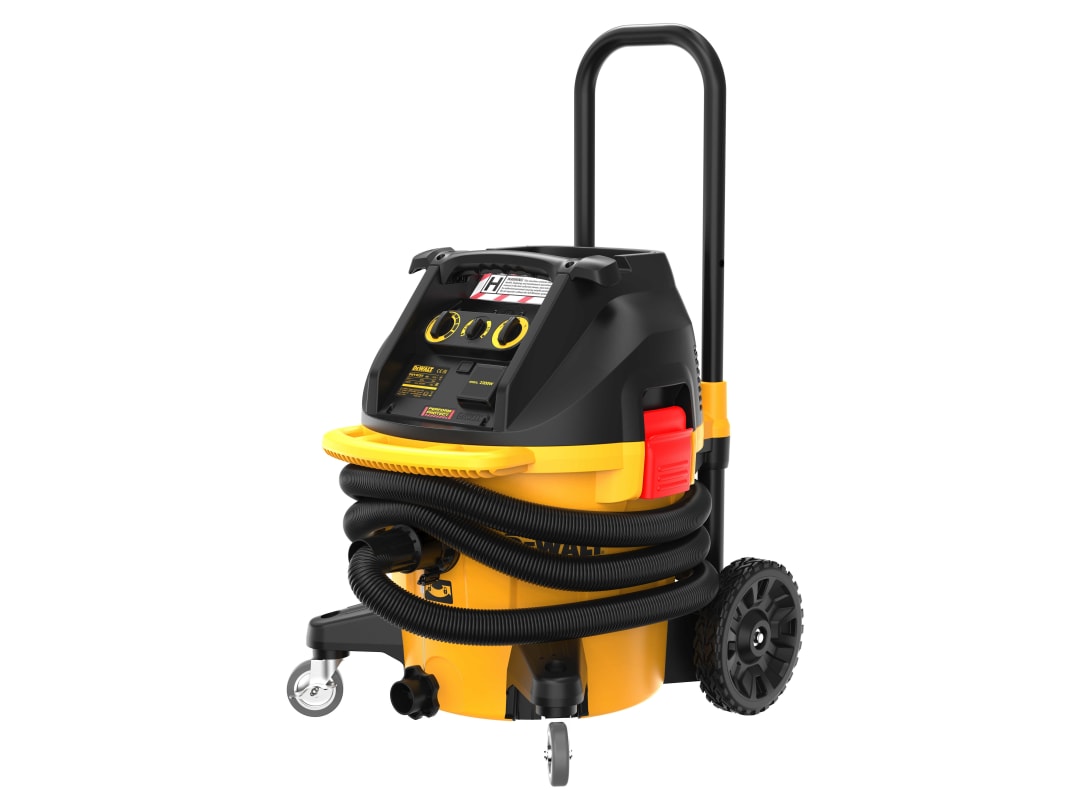 DEWALT Power Tools DWV905H H-Class Dust Extractor 38 litre 1400W 110V DWV905H-LX