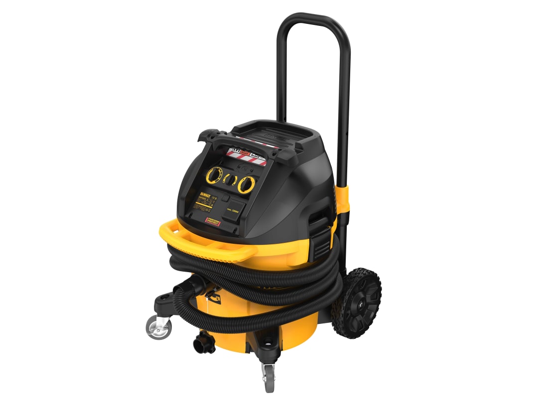 DEWALT Power Tools DWV905M M-Class Construction Dust Extractor 38 litre 1400W 240V DWV905M-GB
