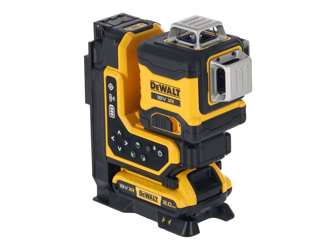 DEWALT Power Tools DCLE34035D1 3x360 Remote Control Green Laser 18V 1 x 2.0Ah Li-ion DCLE34035D1-GB