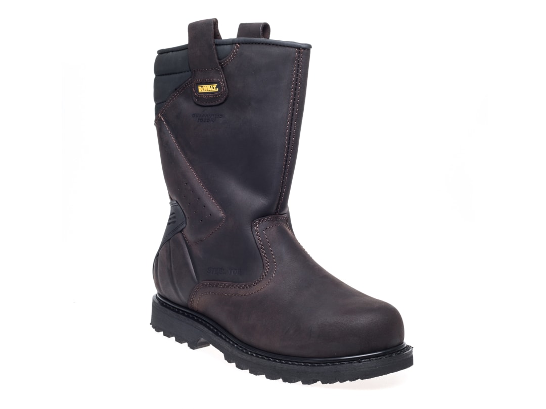 DEWALT Power Tools Classic Rigger Safety Boots Brown UK 10 EUR 45