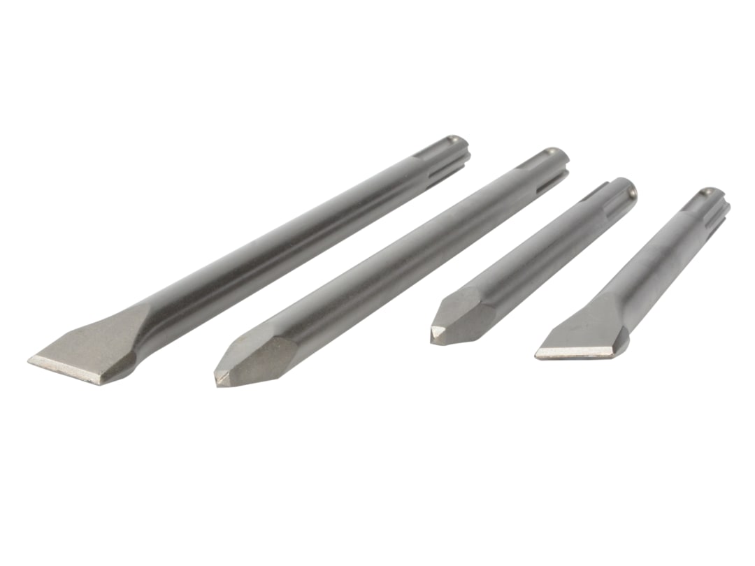 DEWALT Power Tools SDS Max Chisel Set, 4 Piece SDSMAXSET-QZ