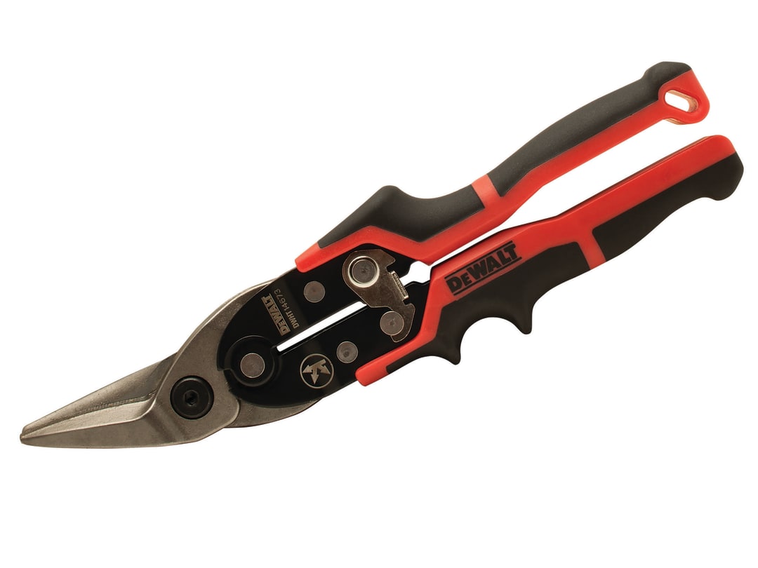 DEWALT Hand Tools Left Cut Ergo Aviation Snips DWHT14673-0