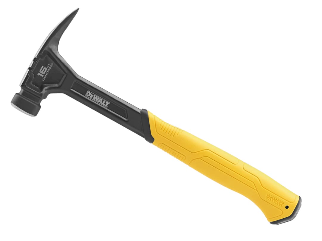 DEWALT Hand Tools Rip Claw Smooth Face Hammer 454g (16oz) DWHT51003-0