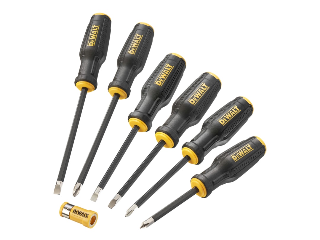 DEWALT Hand Tools Fullfit Screwdriver Set, 6 Piece DWHT62056-0