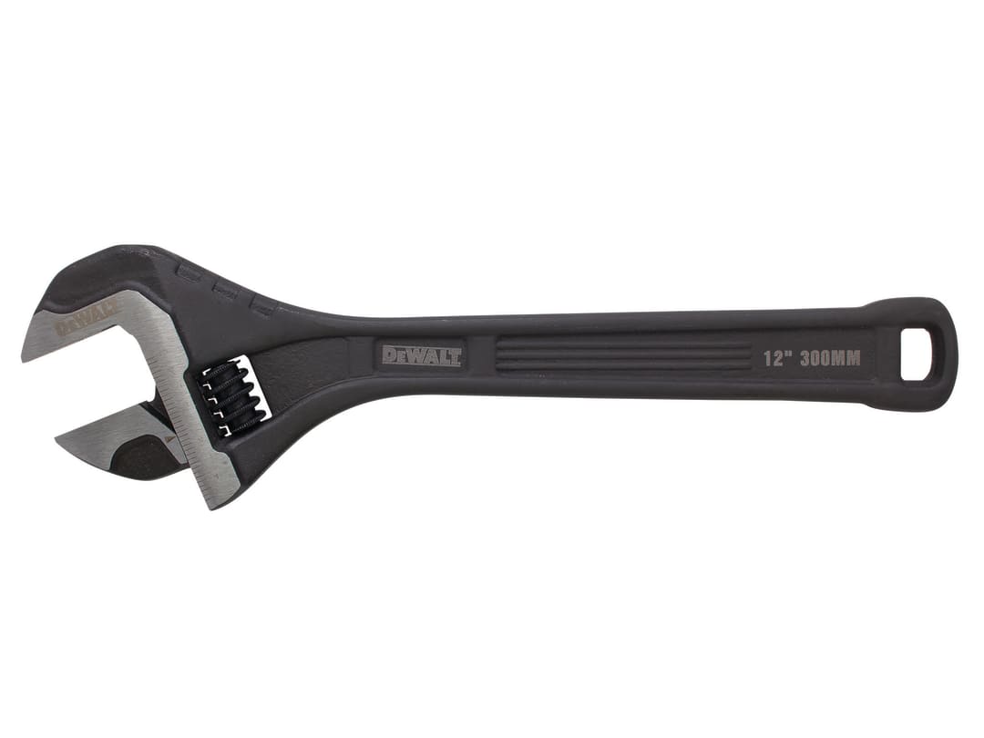 DEWALT Hand Tools All Steel Adjustable Wrench 12in DWHT80269-0