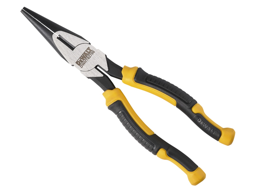 DEWALT Hand Tools Long Nose Pliers 200mm DWHT82798-0