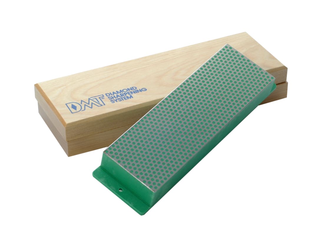 DMT Diamond Whetstone 200mm Wooden Box Green 1200 Grit Extra Fine DMT-W8E