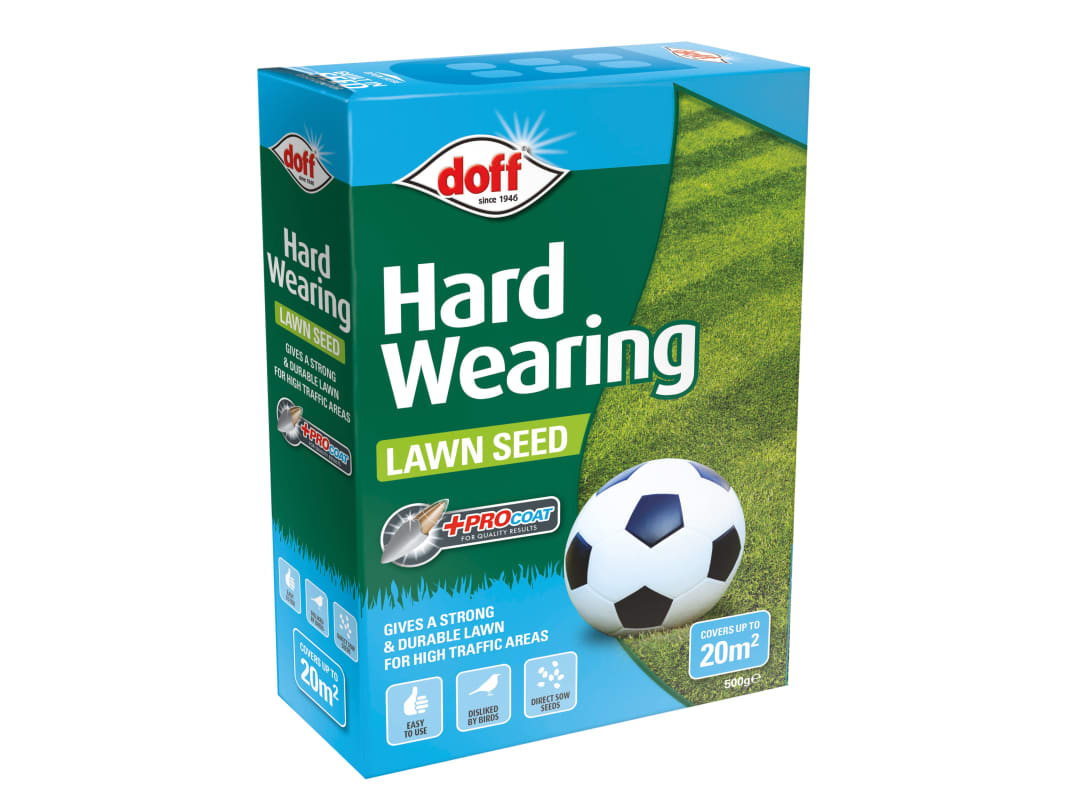 DOFF Hardwearing Lawn Seed 500g F-LB-500-DOF