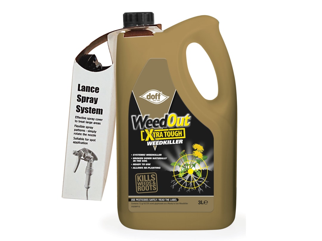 DOFF WeedOut Xtra Tough Weedkiller RTU 3 litre F-FQ-C00-DOF