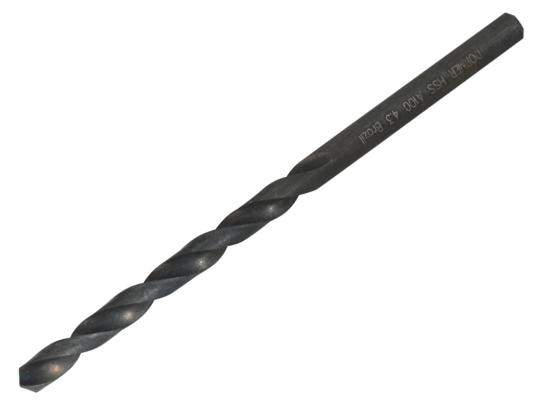 Dormer A100 HSS Jobber Drill Bit 4.30mm OL:80mm WL:47mm A1004.3