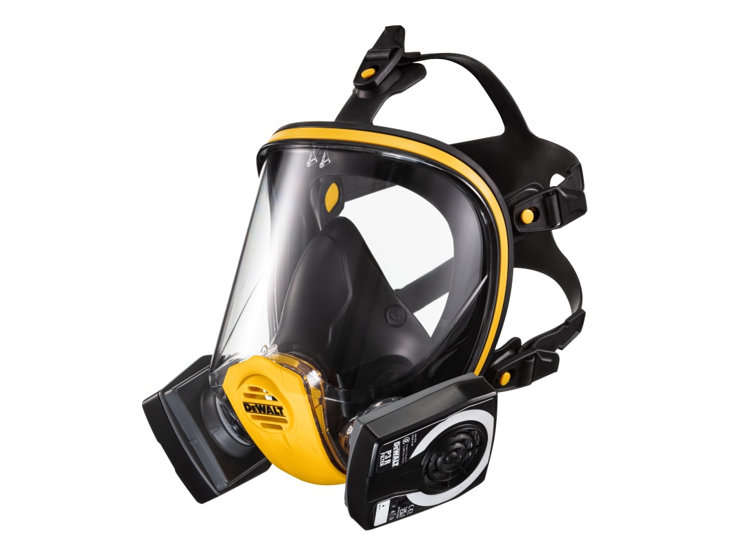 DEWALT Respiration P3 Full Face Mask Respirator - Large DXIR1FFMLP3