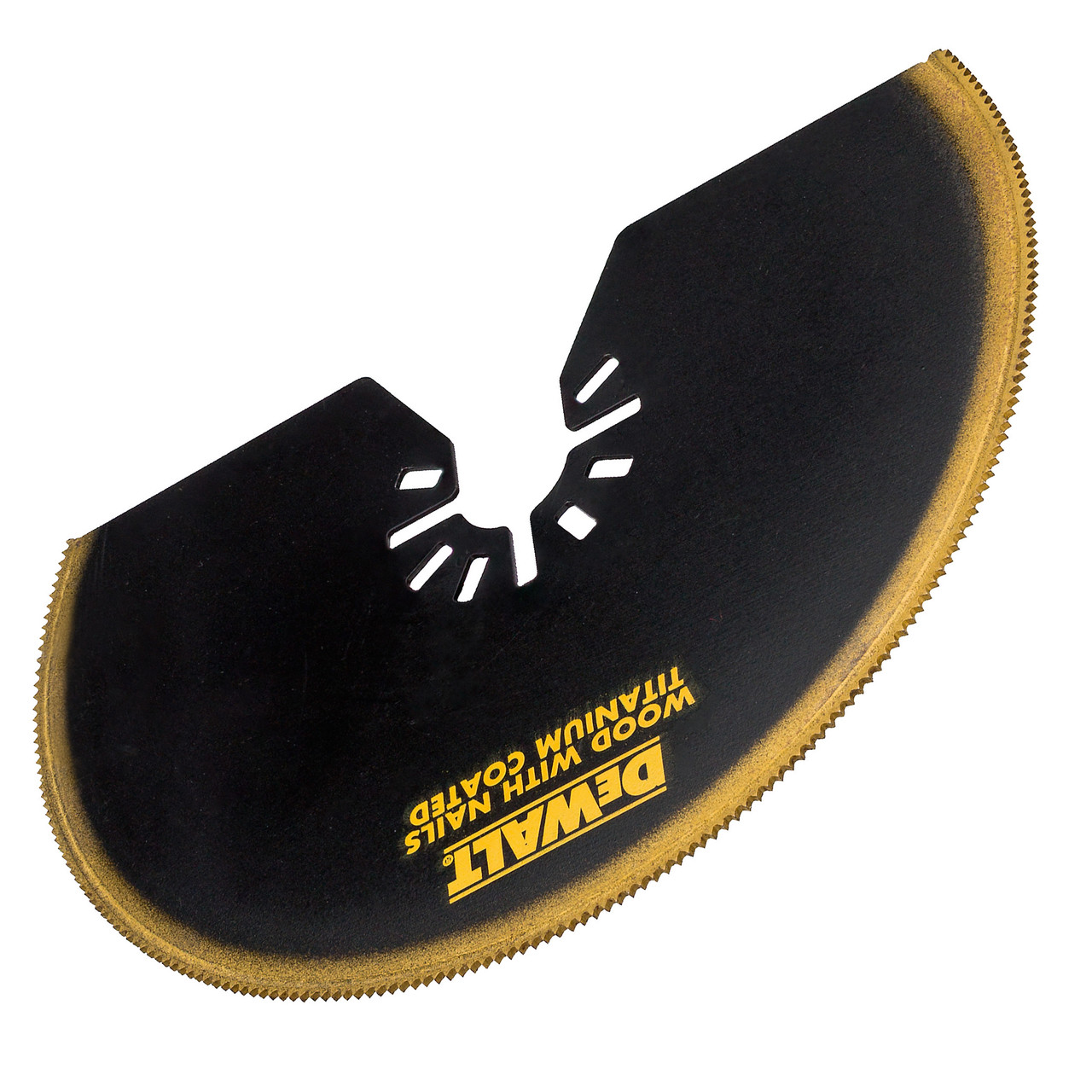 DEWALT Power Tools Multi-Tool Titanium Semi Circle Blade 100mm DT20709-QZ