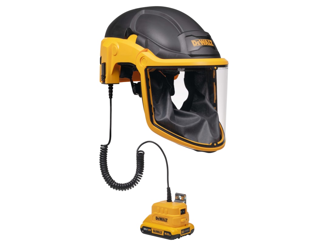 DEWALT Respiration Powered Air Purifying Respirator with Hard Hat DXPGH2SB21