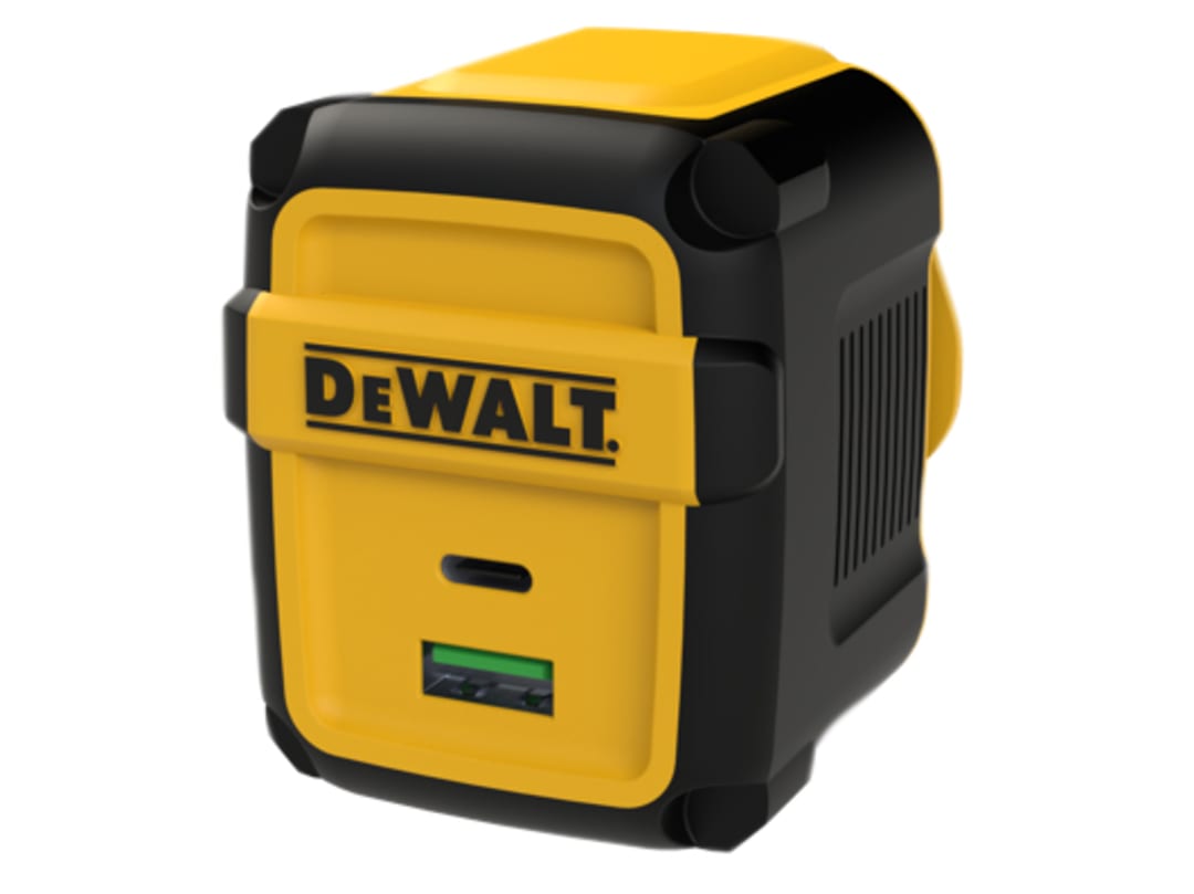 DEWALT Telecoms 2-Port United Kingdom PD Wall Charger 49.5W 131 0872 DWG