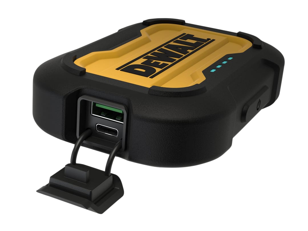DEWALT Telecoms 2-Port Powerbank 10,000mAh 215 1643 DWG