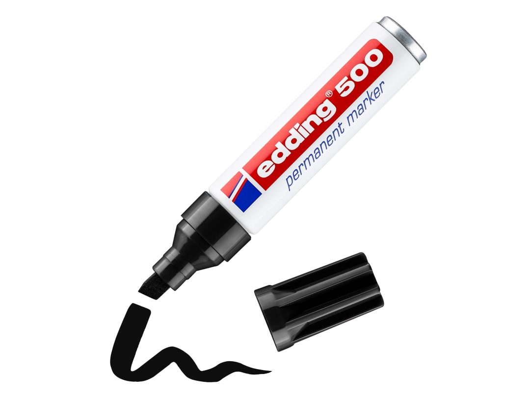 edding 500 Permanent Marker Black 4-500001