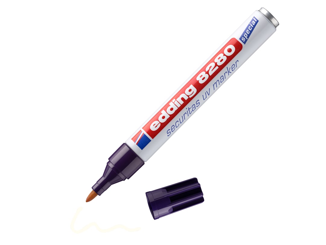 edding 8280 Securitas UV Marker + Fob 4-8280100