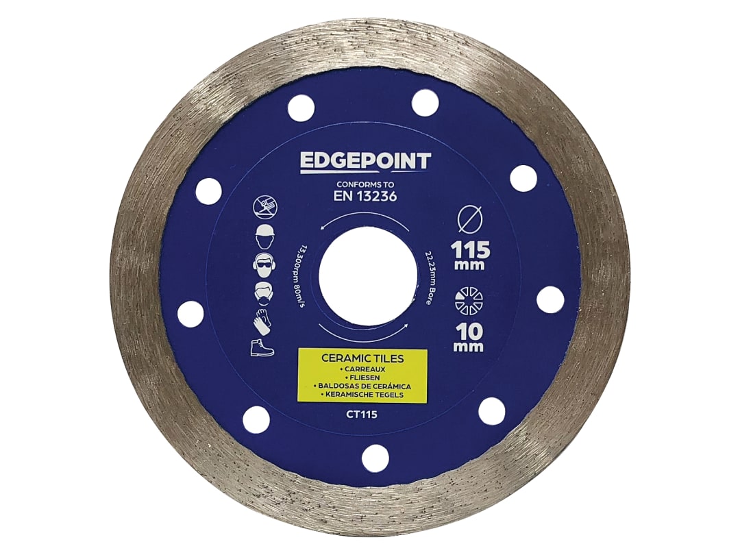 EdgePoint CT115 Tile Cutting Diamond Blade 115mm EDGDBCT115