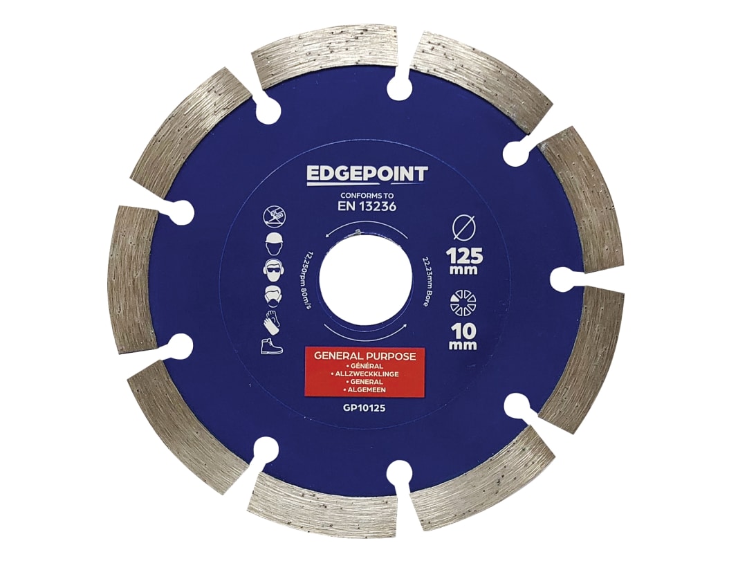 EdgePoint GP10125 General-Purpose Diamond Blade 125mm EDGDBGP10125