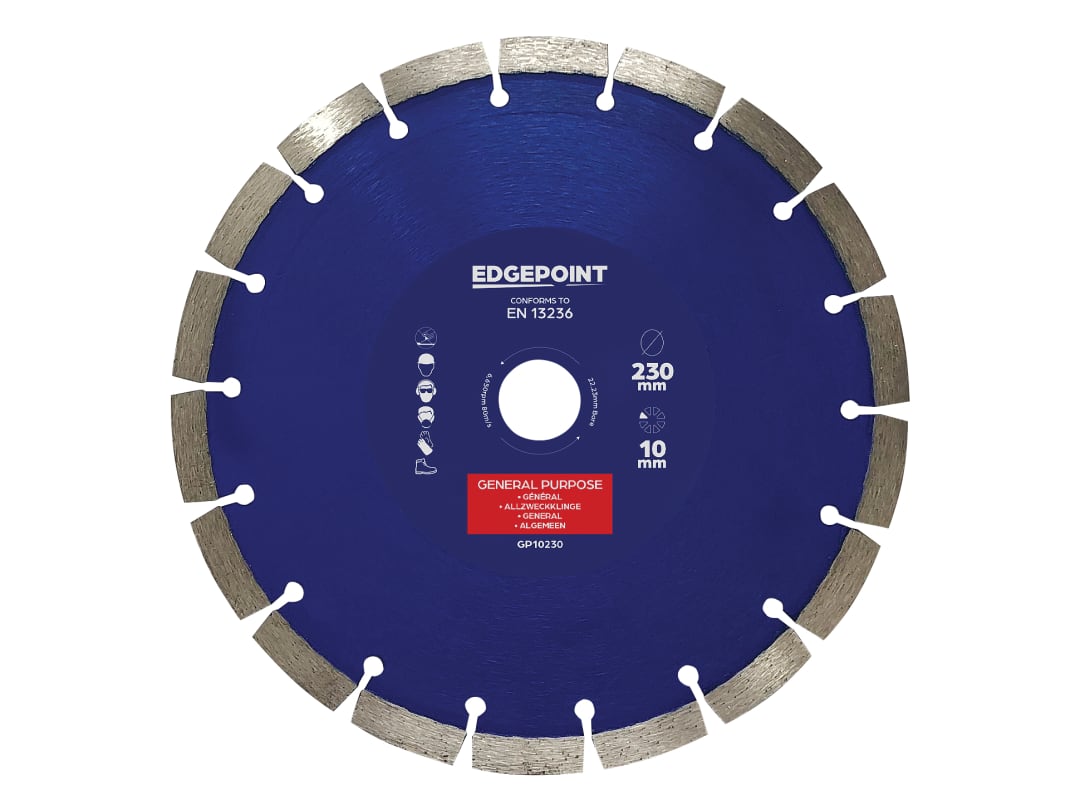 EdgePoint GP10230 General-Purpose Diamond Blade 230mm EDGDBGP10230