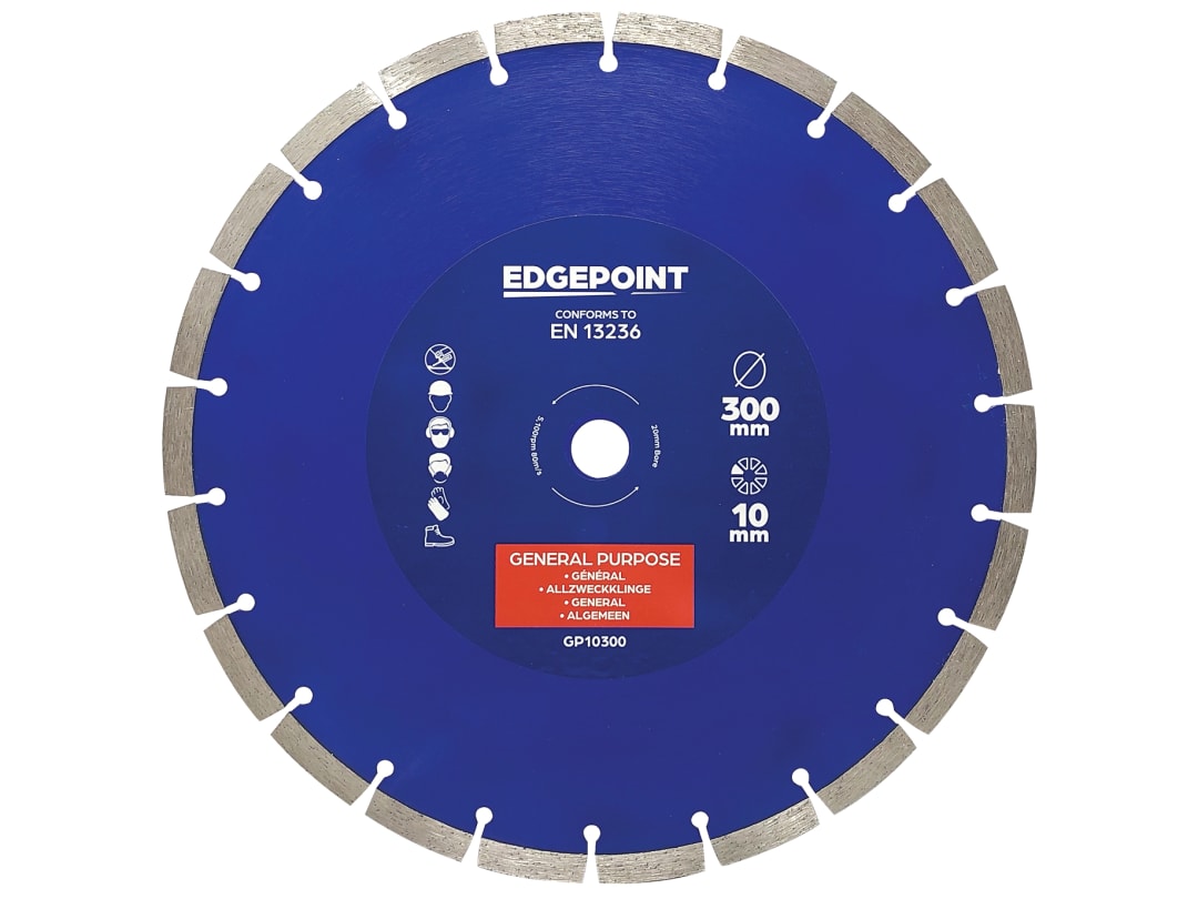 EdgePoint GP10300 General-Purpose Diamond Blade 300mm EDGDBGP10300