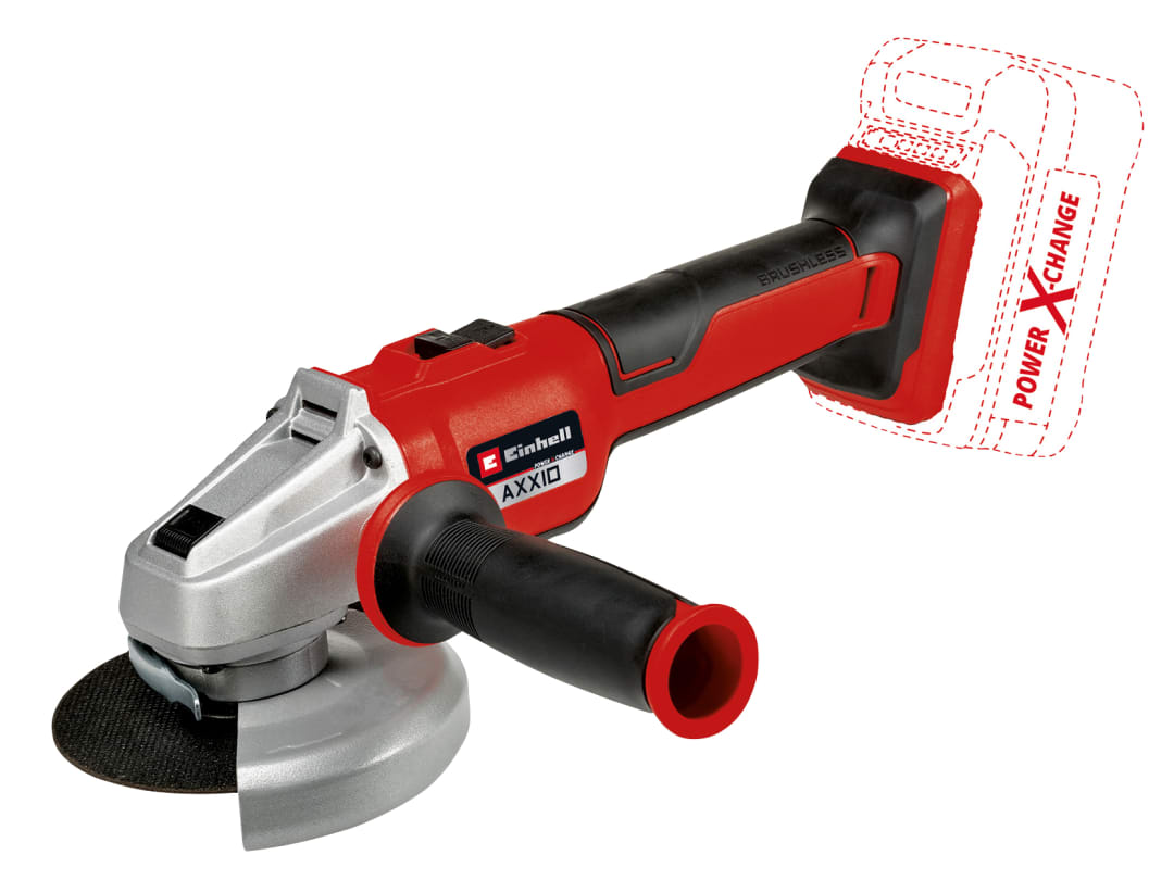 Einhell AXXIO 18/115 X-Change Angle Grinder 115mm 18V Bare Unit 4431154