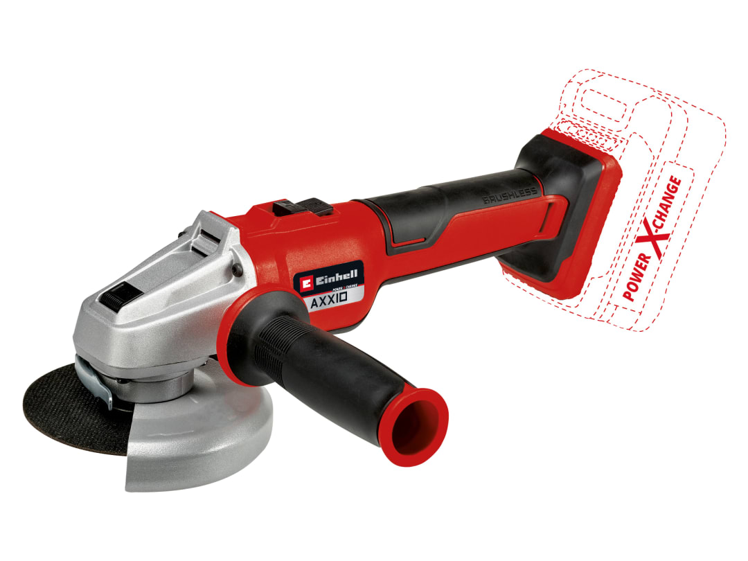 Einhell AXXIO 18/125 Q X-Change Angle Grinder 125mm 18V Bare Unit 4431151