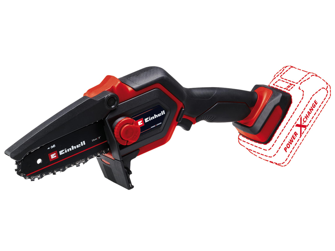 Einhell GE-PS 18/15 Li BL-Solo Power X-Change Pruning Chain Saw 18V Bare Unit 4600040