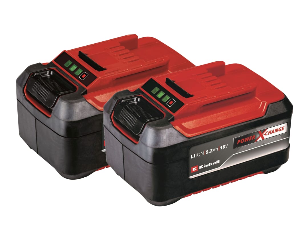 Einhell Power X-Change Battery Twin Pack 18V 5.2Ah Li-ion 4511526